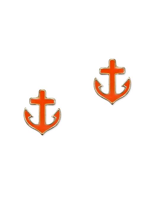 orange metal alloy earring - 10308173 - Very Small Image - 1
