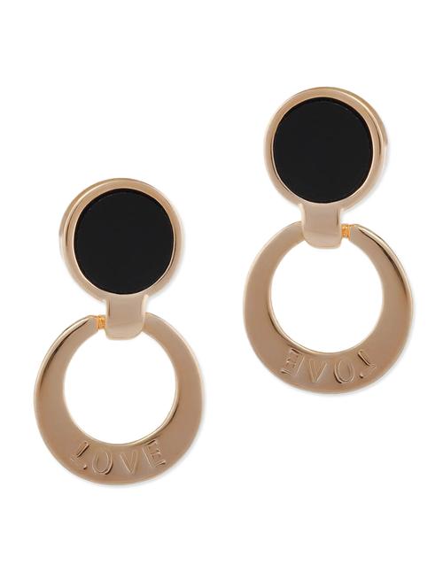 black metal alloy earring - 10308346 - Very Small Image - 1