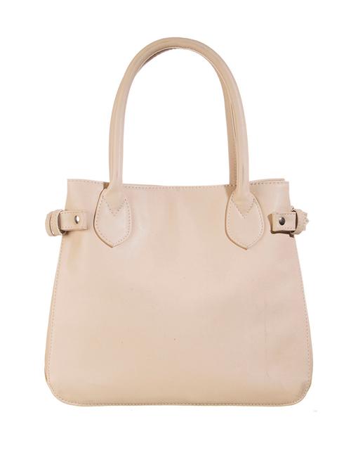 beige leatherette handbag - 10312342 - Very Small Image - 1