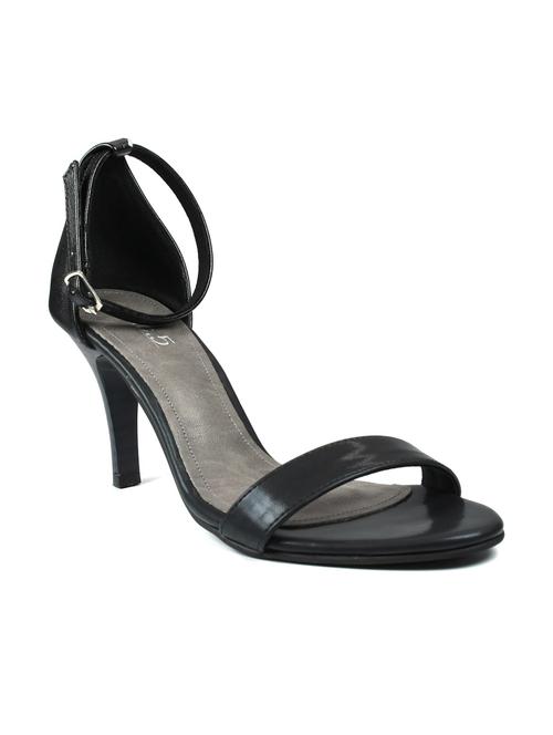 inc.5 black leatherette stilettos - 10315789 - Very Small Image - 1