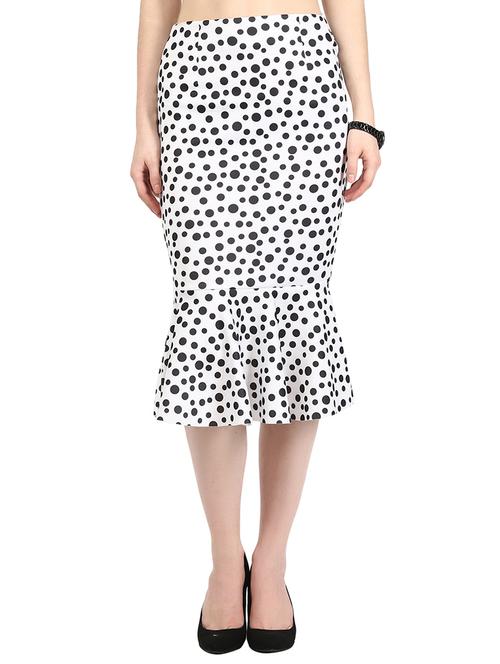 black cotton blend skirts - 10328324 - Very Small Image - 1