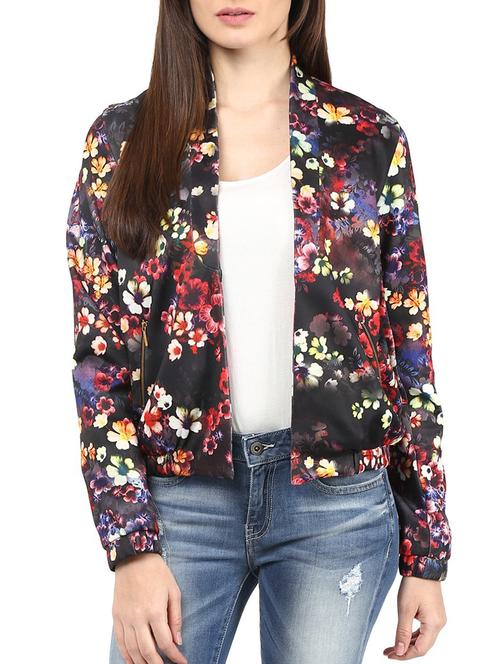 black cotton blend blazer - 10328374 - Very Small Image - 1
