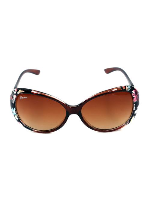 chevera chic brown oversized sunglasses - 10330231 - Very Small Image - 1