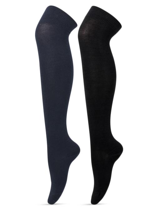 set of 2 black pair of stocking - 10335003 - Very Small Image - 1