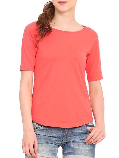 orange cotton active wear top - 10344464 - Very Small Image - 1