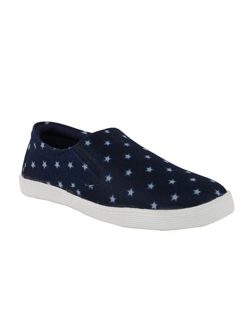 blue canvas slip on sneakers - 10355659 - Very Small Image - 1
