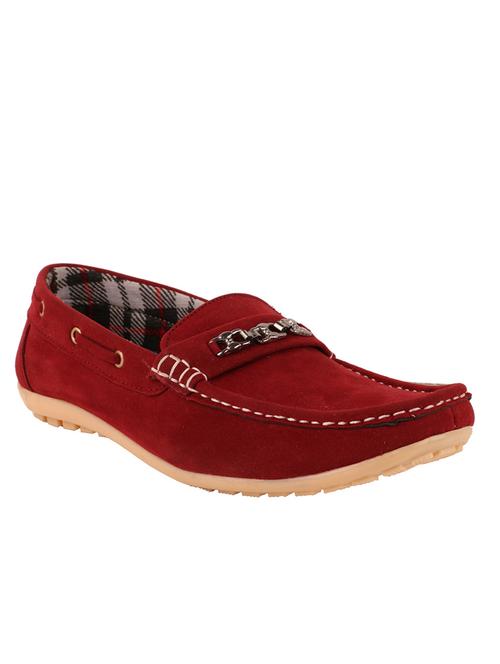 red suede loafers - 10355671 - Very Small Image - 1