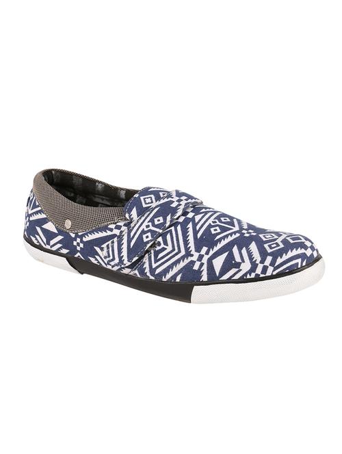 multi colored canvas slip on shoes - 10355712 - Very Small Image - 1