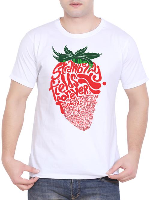 tantra white cotton tshirt - 10360839 - Very Small Image - 1