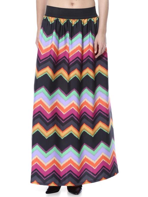 multi colored cotton skater skirts - 10362638 - Very Small Image - 1