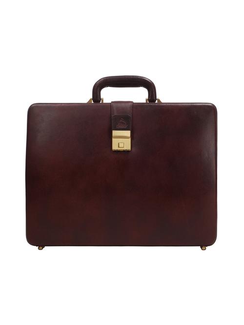 Clubb Leather Briefcase With Loop (B To Tan) - 10364689 - Very Small Image - 1