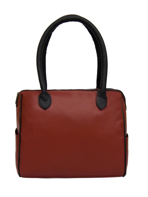 brown leatherette handbag - 10364853 - Very Small Image - 1
