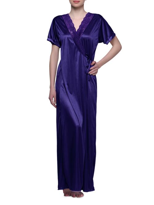maxi satin robe - 1036591 - Very Small Image - 1