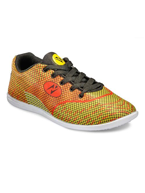 yellow leatherette sneakers - 10373052 - Very Small Image - 1