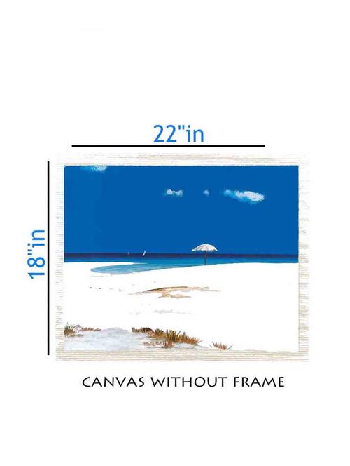 canvas abstract painting without frame + silver plated rs.1000 replica note - 10376780 - Very Small Image - 1