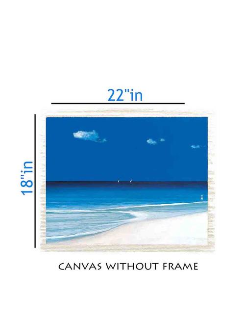 canvas abstract painting without frame + silver plated rs.1000 replica note - 10376781 - Very Small Image - 1