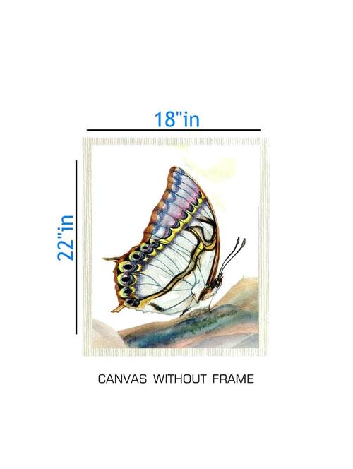 canvas animal painting without frame + silver plated rs.1000 replica note - 10376947 - Very Small Image - 1