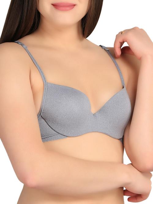 detachable strap solid t-shirt bra - 10378621 - Very Small Image - 1