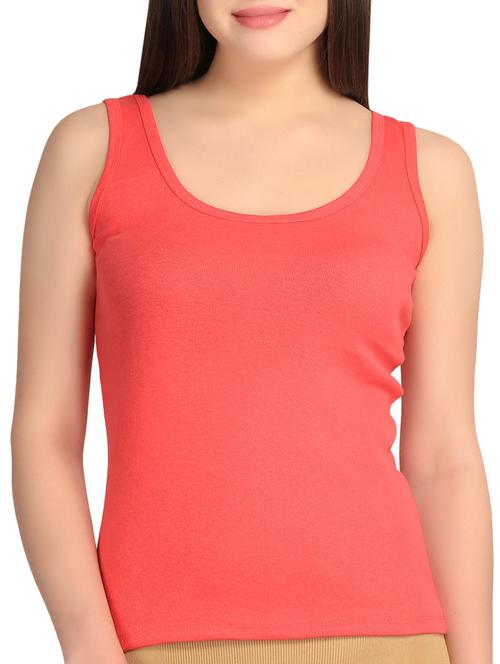 orange cotton blend camisole - 10378630 - Very Small Image - 1