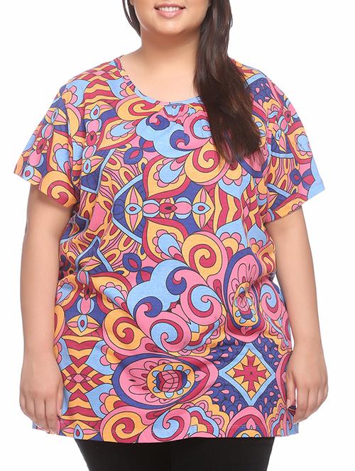 orange cotton tshirt - 10379699 - Very Small Image - 1