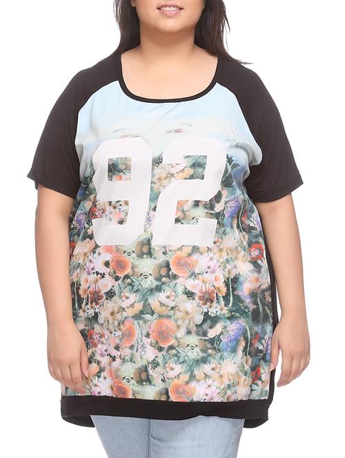 black cotton tshirt - 10379705 - Very Small Image - 1