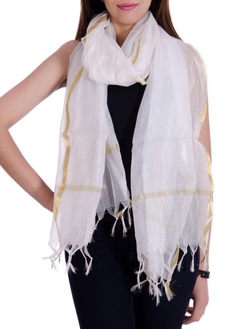 ooltah chashma kota doria dupatta - 10380322 - Very Small Image - 1