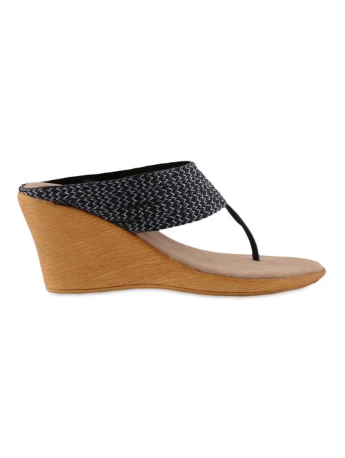 black braided strap wedges - 1038379 - Very Small Image - 1