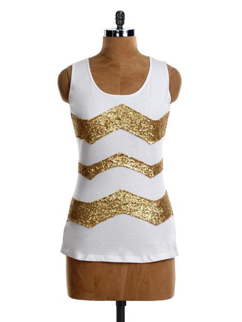 sequenced sleeveless top - 1038544 - Very Small Image - 1