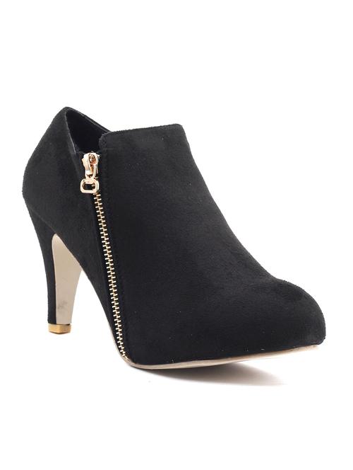 black leatherette ankle boot - 10387352 - Very Small Image - 1