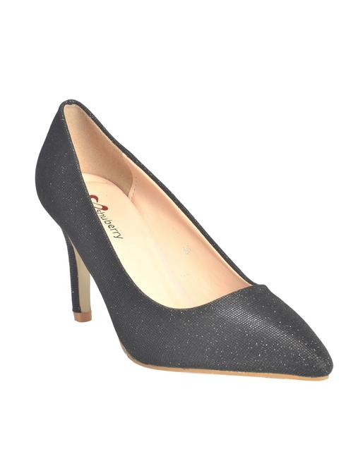 black leatherette pumps - 10387437 - Very Small Image - 1