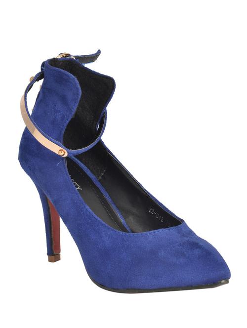 blue suede heels - 10387500 - Very Small Image - 1