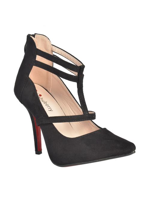 black suede heels - 10387547 - Very Small Image - 1