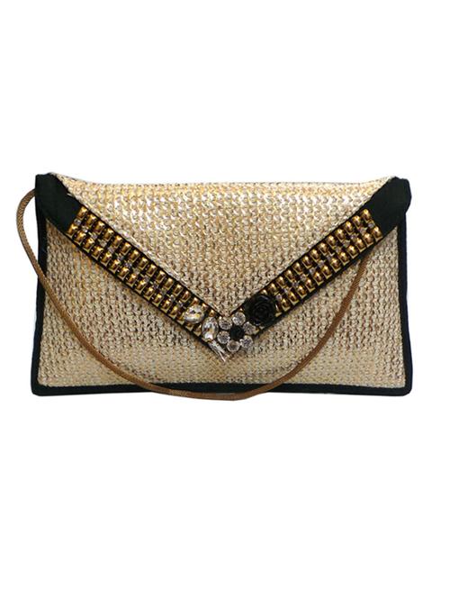 black jute clutch - 10394803 - Very Small Image - 1