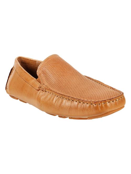 beige pu slip on loafers - 10403764 - Very Small Image - 1