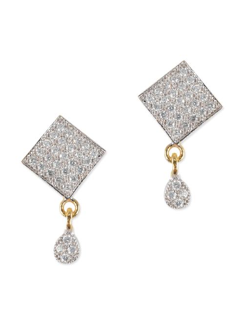 gold brass earring - 10406855 - Very Small Image - 1