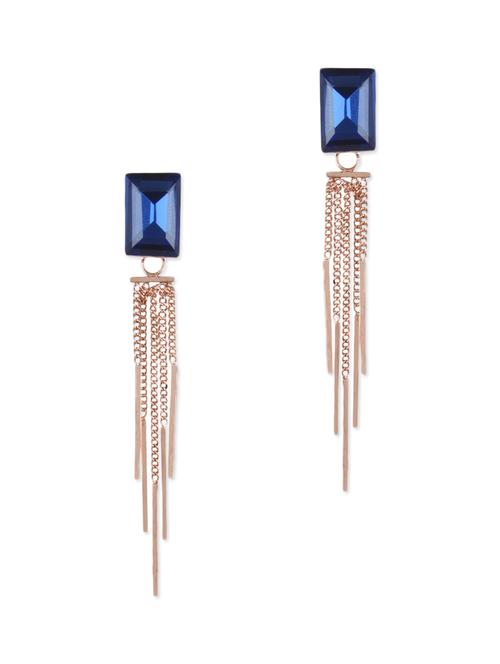 blue metal alloy earring - 10411842 - Very Small Image - 1