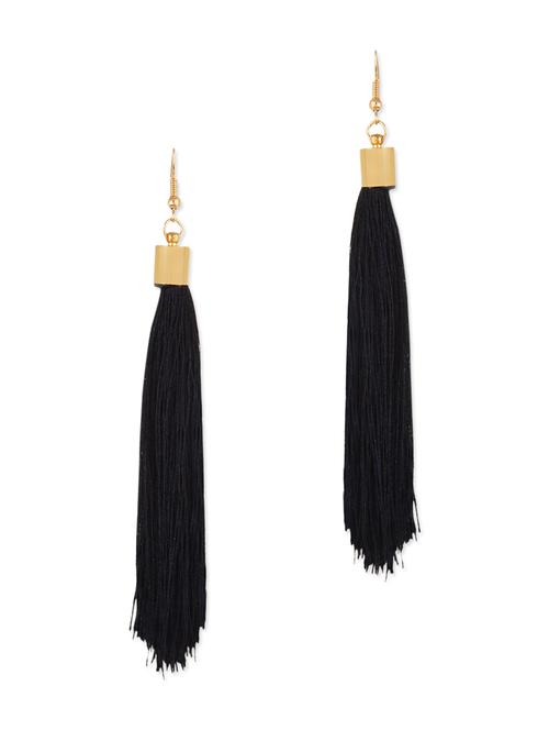 black metal alloy earring - 10411849 - Very Small Image - 1