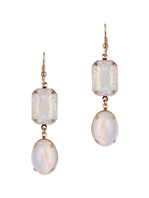 white metal alloy earring - 10411850 - Very Small Image - 1