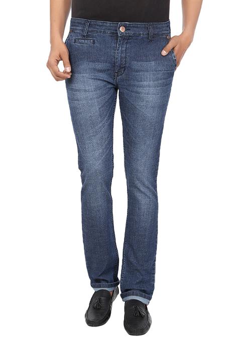 blue denim washed jeans - 10413295 - Very Small Image - 1