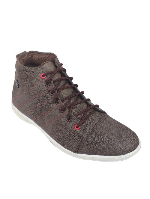 grey leatherette sneakers - 10413758 - Very Small Image - 1