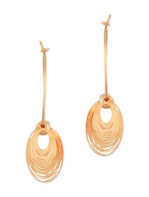gold metal alloy earring - 10415087 - Very Small Image - 1