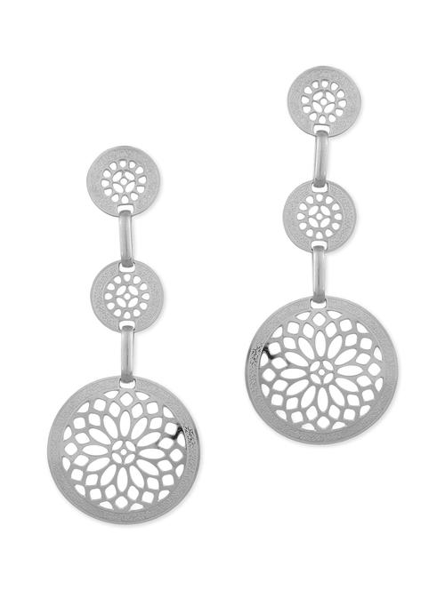 silver metal alloy earring - 10415093 - Very Small Image - 1