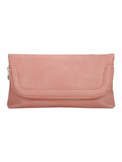 pink leatherette clutch - 10416297 - Very Small Image - 1