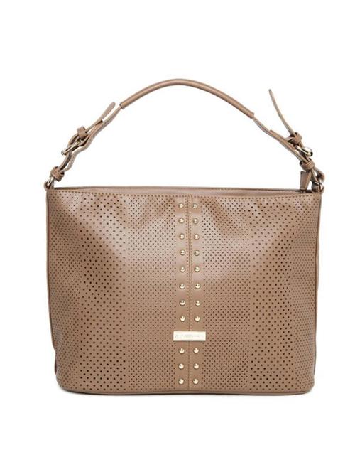 brown leatherette handbag - 10416404 - Very Small Image - 1