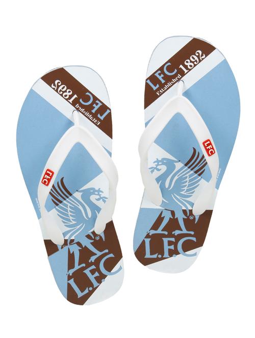 blue colored, pvc flip- flops - 10416566 - Very Small Image - 1