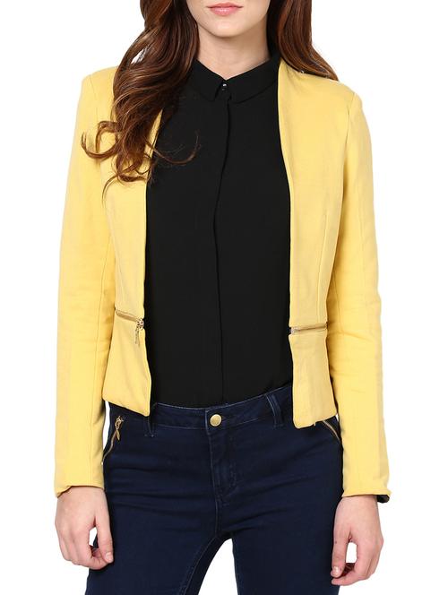 yellow cotton jacket - 10420251 - Very Small Image - 1