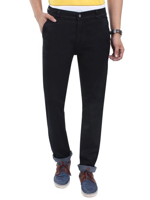 black cotton denim jeans - 10429449 - Very Small Image - 1