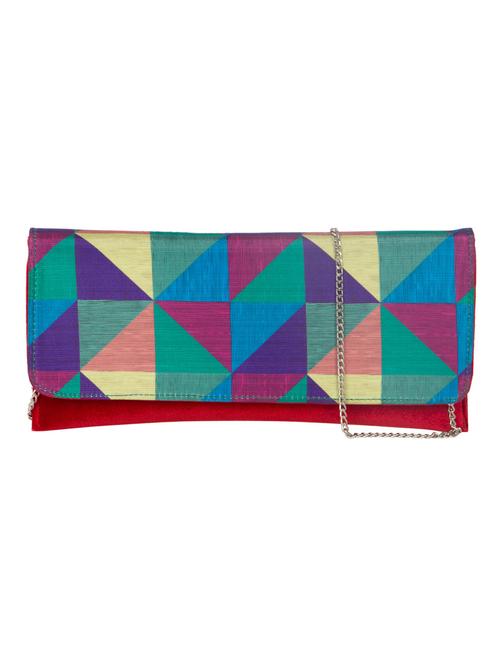 red velvet clutch - 10431874 - Very Small Image - 1
