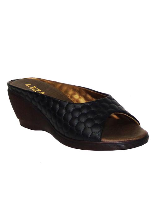 black slip on wedge - 10434808 - Very Small Image - 1