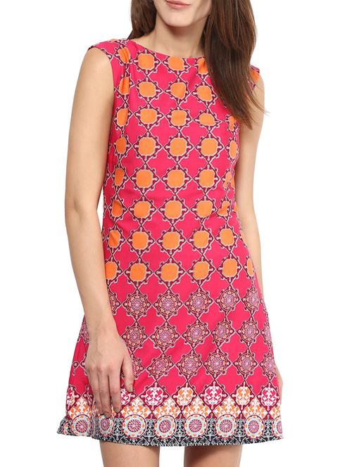 harpa pink crepe dress - 10438475 - Very Small Image - 1